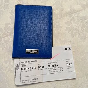 Henri Bendel passport cover wallet